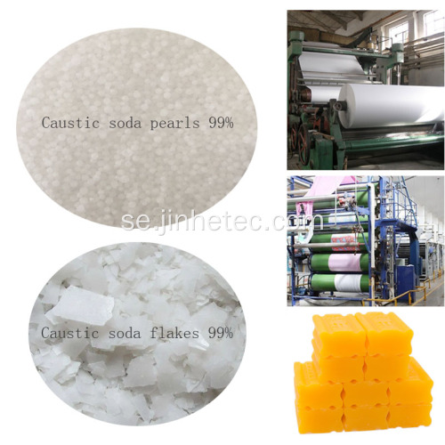 Caustic Soda Micro Pearls 99% granule för textil